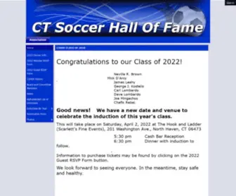 Ctsoccerhalloffame.org(Connecticut Soccer Hall Of Fame) Screenshot