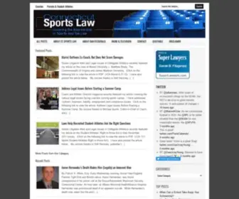 CTsportslaw.com(CONNECTICUT SPORTS LAW) Screenshot