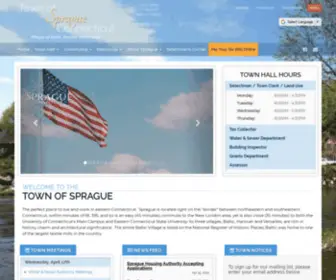 CTSprague.org(Town of Sprague) Screenshot