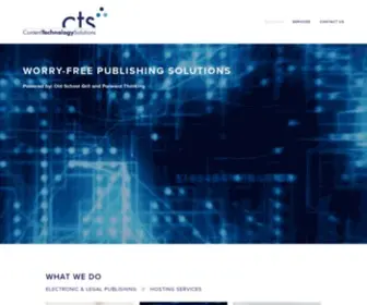 CTspublish.com(Electronic publishing expertise) Screenshot