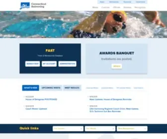 CTswim.org(Connecticut Swimming) Screenshot