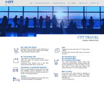 CTT-Travel.com(CTT TRAVEL SERVICES) Screenshot