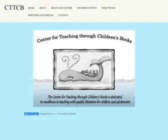 CTTCB.org(The Center for Teaching through Children's Books) Screenshot