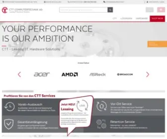 CTT.de(IT Distributor für Server) Screenshot