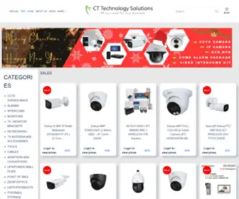 Cttech.com.au(Computers, point of sale solutions in Australia) Screenshot