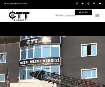 Cttendustri.com(Endüstri) Screenshot