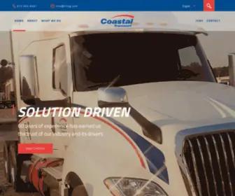 CTtransportation.com(Coastal Transport) Screenshot