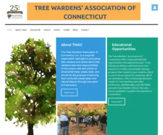 CTtreewardens.org(Tree Wardens' Association of CT) Screenshot
