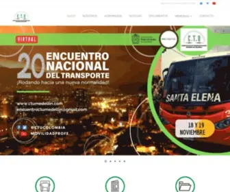 Ctumedellin.com(CTU-Colombia) Screenshot