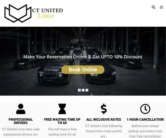 Ctunitedlimo.com(Connecticut Limo) Screenshot