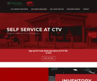 CTvga.com(Self Serve Parts) Screenshot