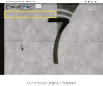 CTVN.org(Cornerstone Network) Screenshot