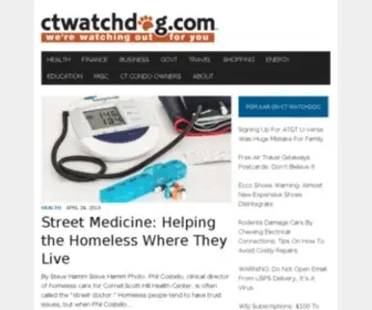 Ctwatchdog.com(Connecticut Consumer Advocate Protector Watchdog) Screenshot