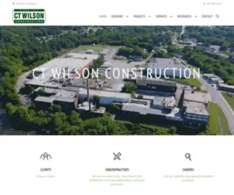 Ctwilson.com(CT Wilson Construction) Screenshot