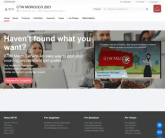 CTwmorocco.com(The China Trade Week) Screenshot