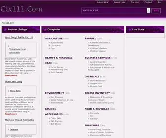 CTX111.com(CTX 111) Screenshot