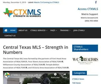CTXMLS.com(Central Texas MLS) Screenshot