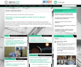 CTYS.com.ar(Agencia CTyS) Screenshot