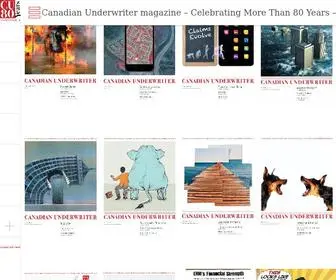 CU80Years.com(Canadian Underwriter) Screenshot