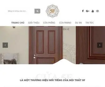 Cua5F.com(Cửa gỗ công nghiệp cao cấp) Screenshot