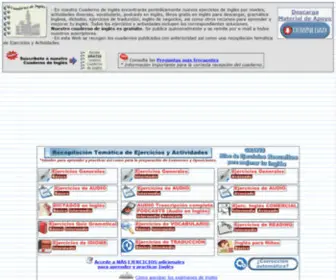 Cuadernodeingles.com(Cuaderno de Ingles de La Mansion del Ingles) Screenshot