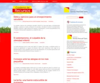 Cuadernoderecursos.es(Cuaderno de recursos) Screenshot