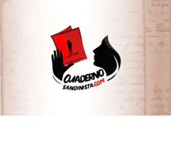 Cuadernosandinista.com(Cuaderno Sandinista) Screenshot