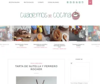 Cuadernosdecocina.com(Cuadernos de cocina) Screenshot