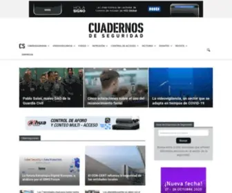 Cuadernosdeseguridad.com(Cuadernos de Seguridad) Screenshot