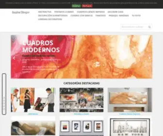 Cuadrosblangar.es(Cuadros, Cuadros Modernos) Screenshot