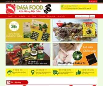 Cuahangdacsan.com.vn(DASA FOOD Đặt hàng đặc sản nhanh chóng) Screenshot