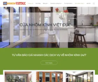 Cuakinhnhom.net(Cửa kính nhôm giá rẻ) Screenshot