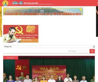 Cualo.vn(Trang thông tin điện tử thị xã Cửa Lò) Screenshot