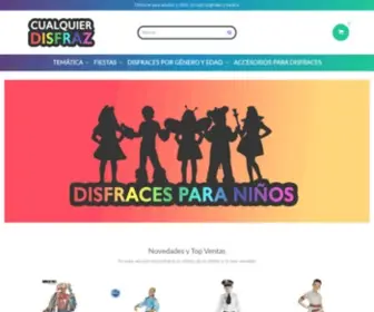 Cualquierdisfraz.com(Los mejores disfraces y accesorios para disfraces) Screenshot