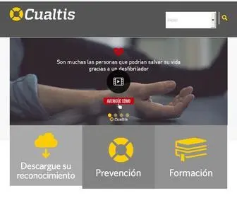 Cualtis.com(Cualtis) Screenshot