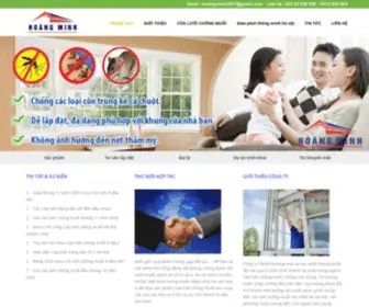 Cualuoihoangminh.com(Cửa lưới chống muỗi) Screenshot