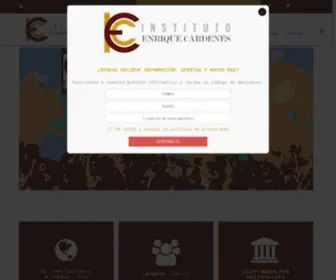 Cuameuropa.com(Instituto Enrique Cardenes) Screenshot
