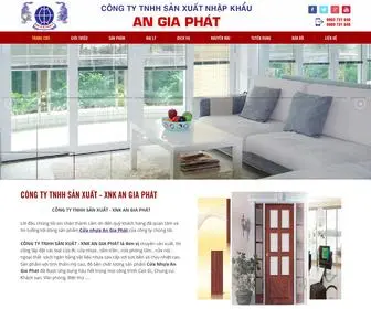 Cuanhuaangiaphat.com(CÔNG TY TNHH SẢN XUẤT) Screenshot