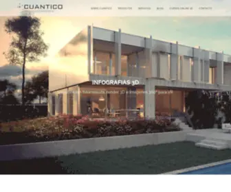 Cuantico.es(Infografia 3D en Valencia) Screenshot