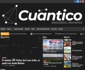 Cuantico.mx(Noticias) Screenshot