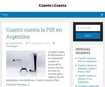 Cuanto-Cuesta.com.ar(Cuanto cuesta) Screenshot