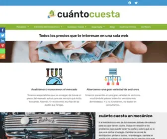 Cuantocuesta.pro(¡Cuánto Cuesta) Screenshot