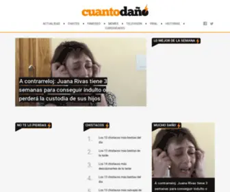 Cuantodanio.es(Daño) Screenshot