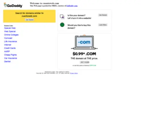 Cuantoweb.com(What is my website worth) Screenshot