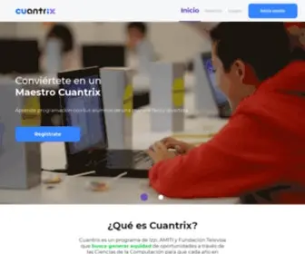 Cuantrix.mx(Inicio) Screenshot