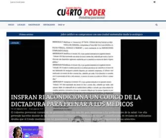 Cuartopoderdiario.com.ar(Noticias e investigación en Formosa) Screenshot