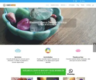 Cuarzomistico.com(Cuarzo Místico) Screenshot