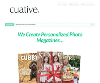 Cuative.ca(Personalized Magazines) Screenshot