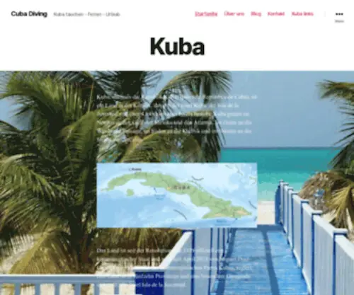 Cuba-Diving.de(Kuba tauchen) Screenshot