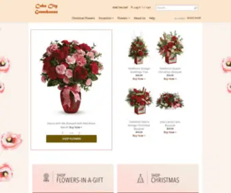 Cubacitygreenhouse.com(Cuba City Florist) Screenshot